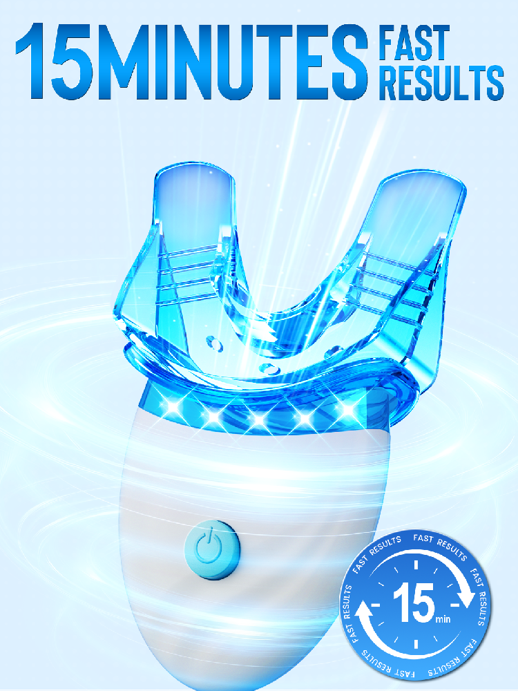 Teeth Whitening Kit for Sensitive Tooth: 3 x 35% Carbamide Peroxide Gel & 1 Safe Remineralizing Pen - Teeth whitening LED light for Glow Gen Aged 18-34 - Oral Care for Dentist Office Daily use